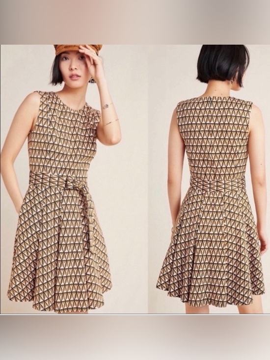 Hutch Dresses & Skirts - Anthropologie Hutch Amina Geometric Mini Dress Size S P